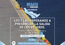 Puerto La Plata: REGATA POR LA SOBERANÍA Canal Magdalena